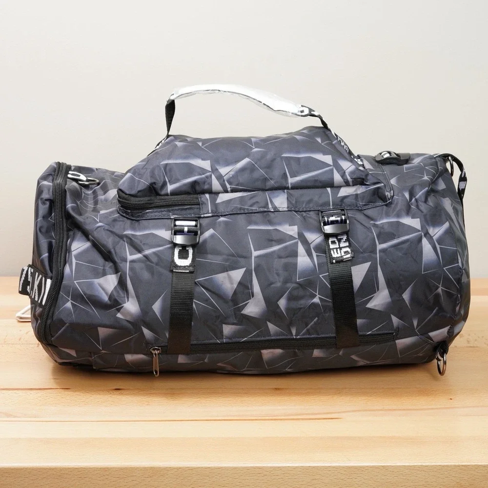 Waterproof Gym Duffle Bag Travel Weekender‎ Backpack Sports Bag with Sling Strap